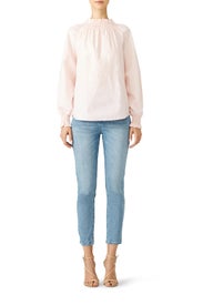 Smock Poplin Top by La Vie Rebecca Taylor