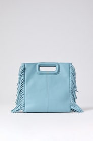 Fringe Leather Bag by Maje
