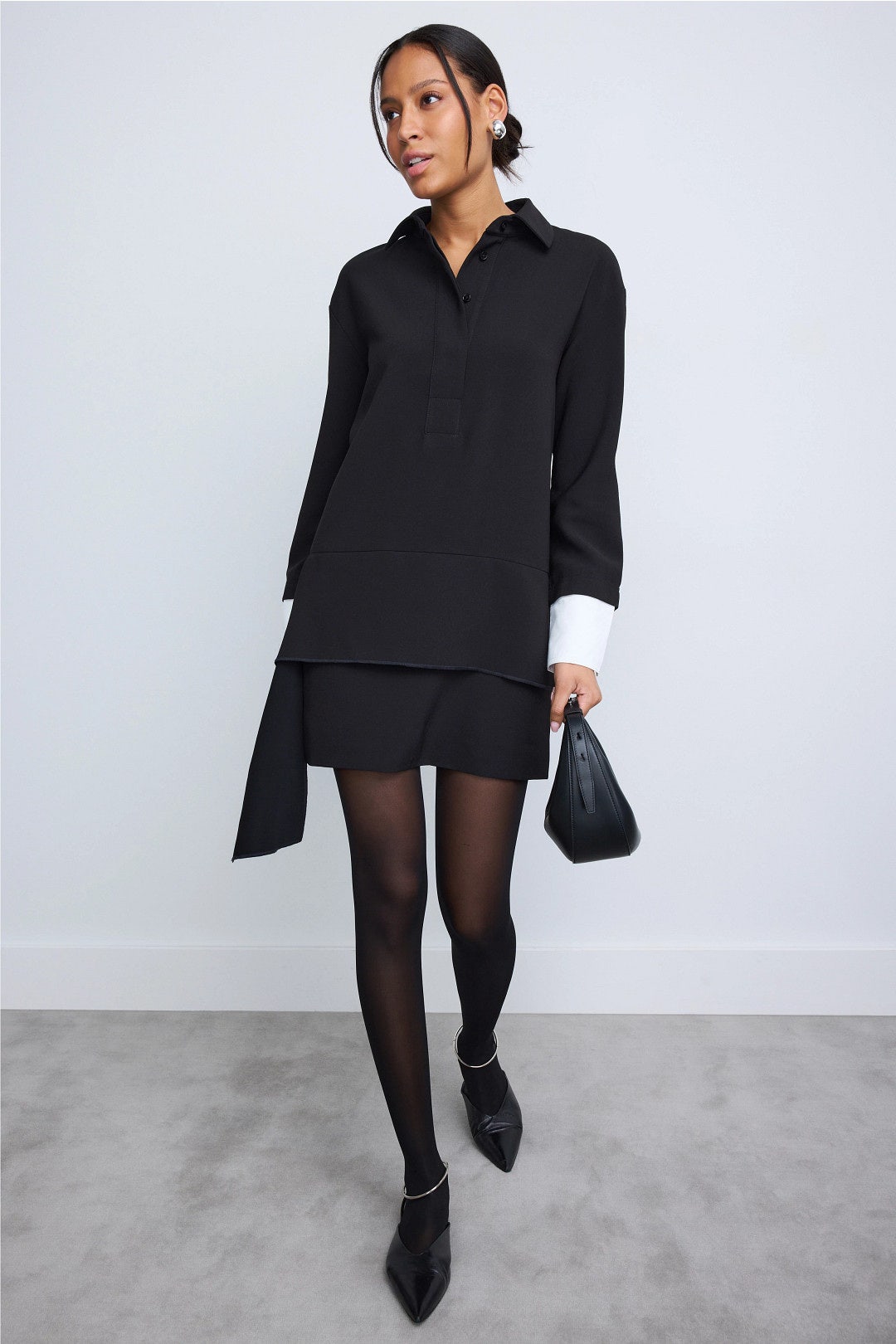 Reconstructed Mini Shirt Dress by PLAN C x RTR 0