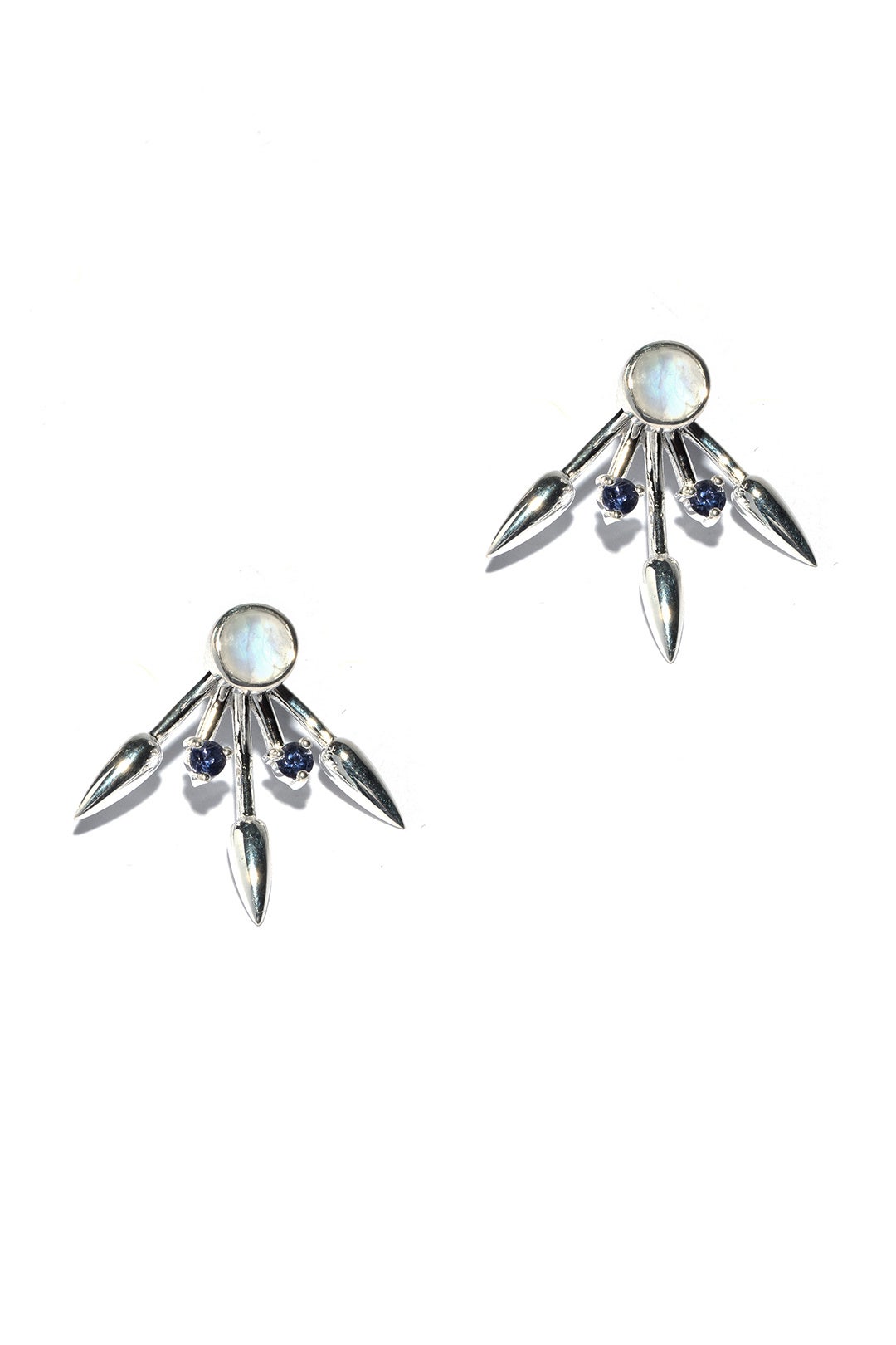 Moonstone Beam Earrings by Pamela Love x RTR 1