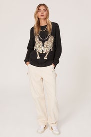 Dancing Tiger Sweatshirt by Show Me Your Mumu