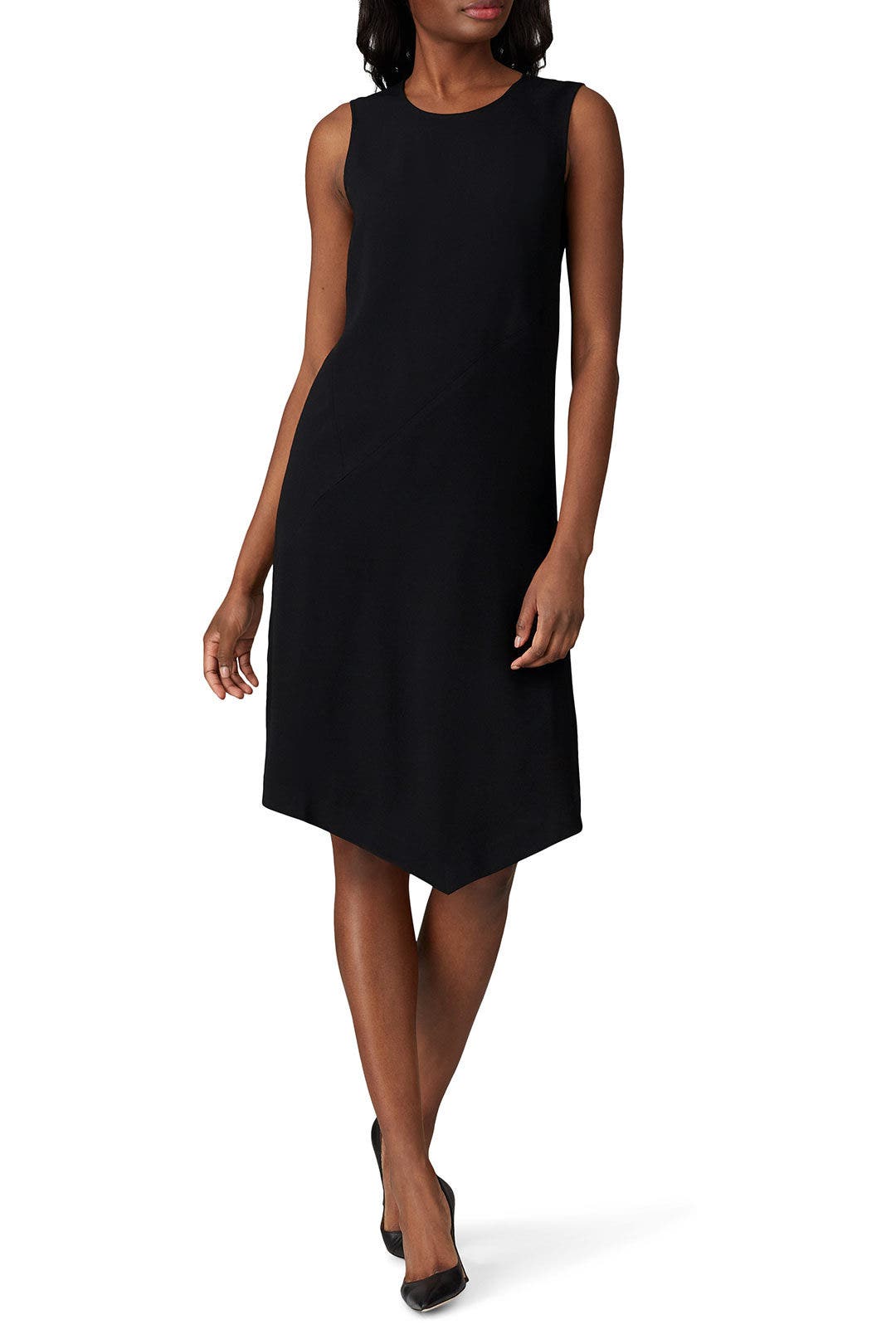 Black Sleeveless Shift by Victor Alfaro x RTR 0