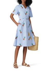 Printed Heidi Dress by Autumn Adeigbo