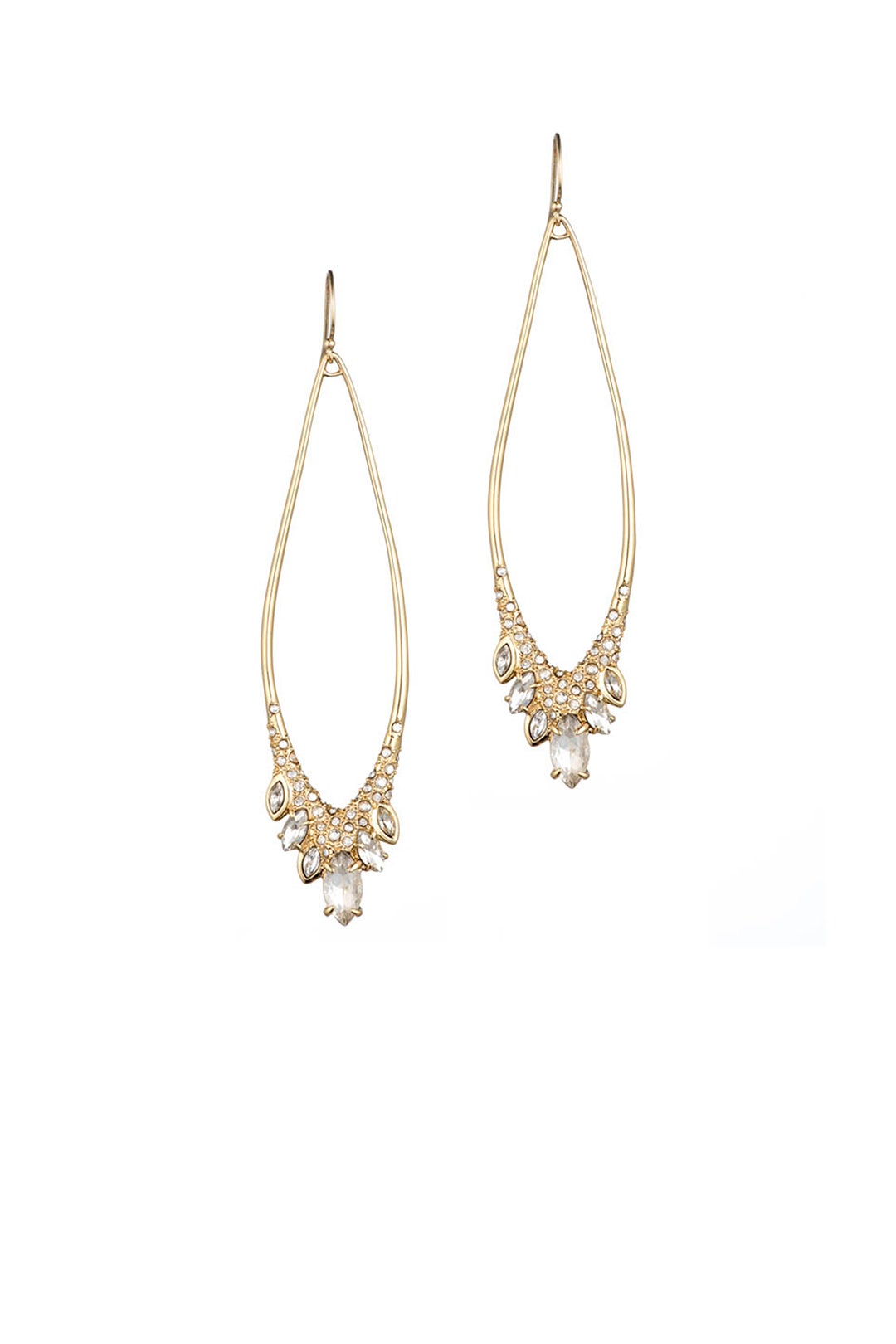 Jagged Marquis Earrings by Alexis Bittar