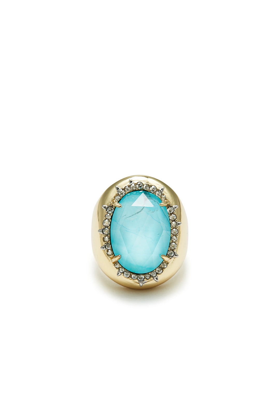 Blue Crystal Accent Ring by Alexis Bittar 0