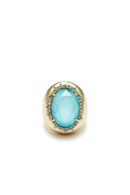 Blue Crystal Accent Ring by Alexis Bittar