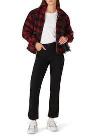 Faux Sherpa Utility Jacket by Alpha Industries