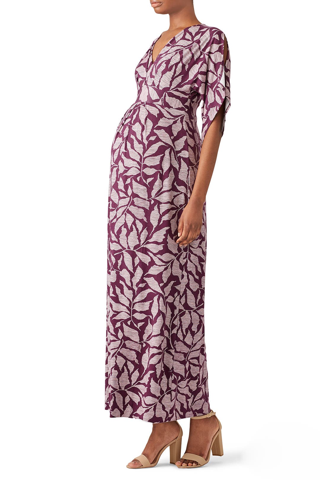 Kimono Maternity Maxi by Ingrid \u0026amp; Isabel | Rent the Runway