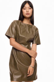 Faux Leather Mini Dress by Jason Wu x RTR