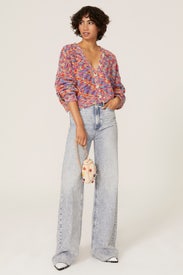 Bonnie Multicolor Cardigan by Line + Dot