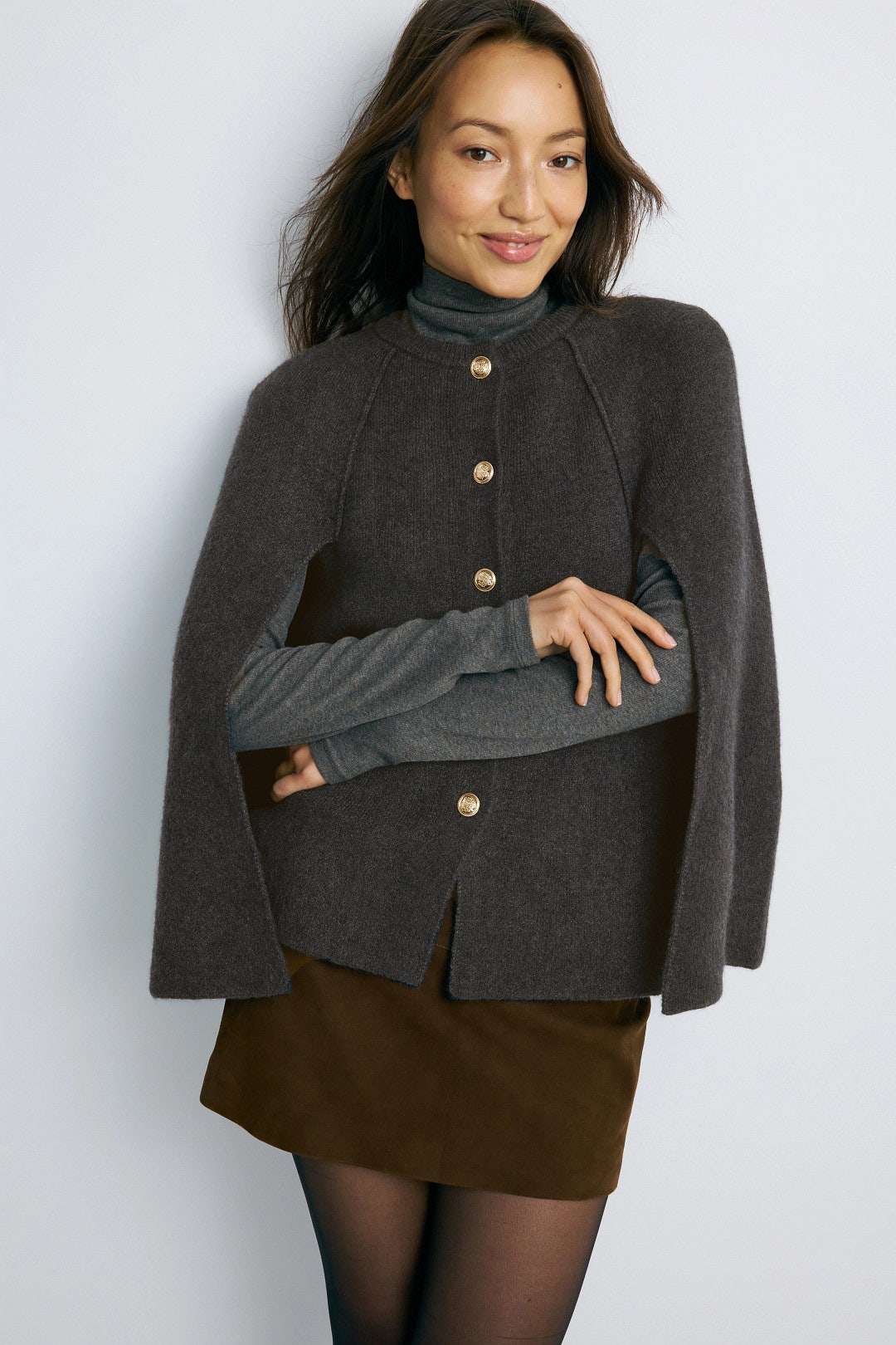 Knit Cape by Layered with Love 0