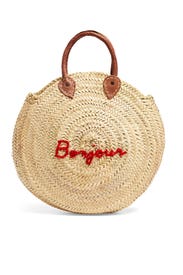 Le Cercle Straw Bag by Poolside