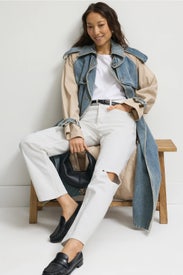 Cowgirl Tapered Cut Out Jeans by Still Here