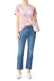 Rose Quartz Velvet Top by Slate & Willow