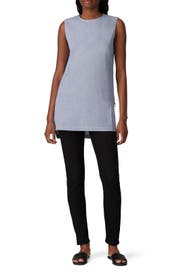 Pinstripe Sleeveless Top by Victor Alfaro x RTR