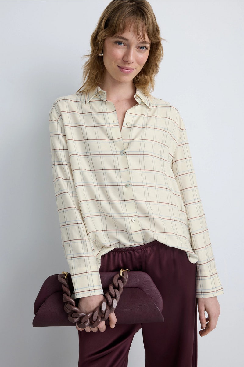 Checked Plaid Shirt by VINCE. - Photo 0