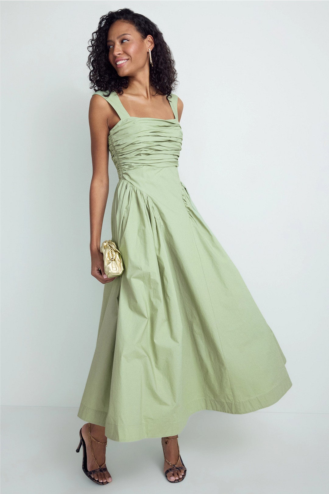 Galilea Ruched Dress by AMUR 0