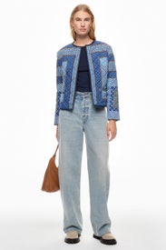 Wren Quilted Print Jacket by Central Park West