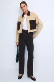 Black Taylor Relaxed Barrel Jeans by DL1961