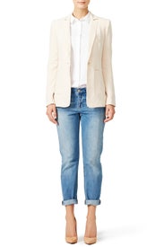 Ivory Jarough Blazer by Elizabeth and James