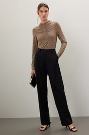 Ruched Front Top by Fifteen Twenty