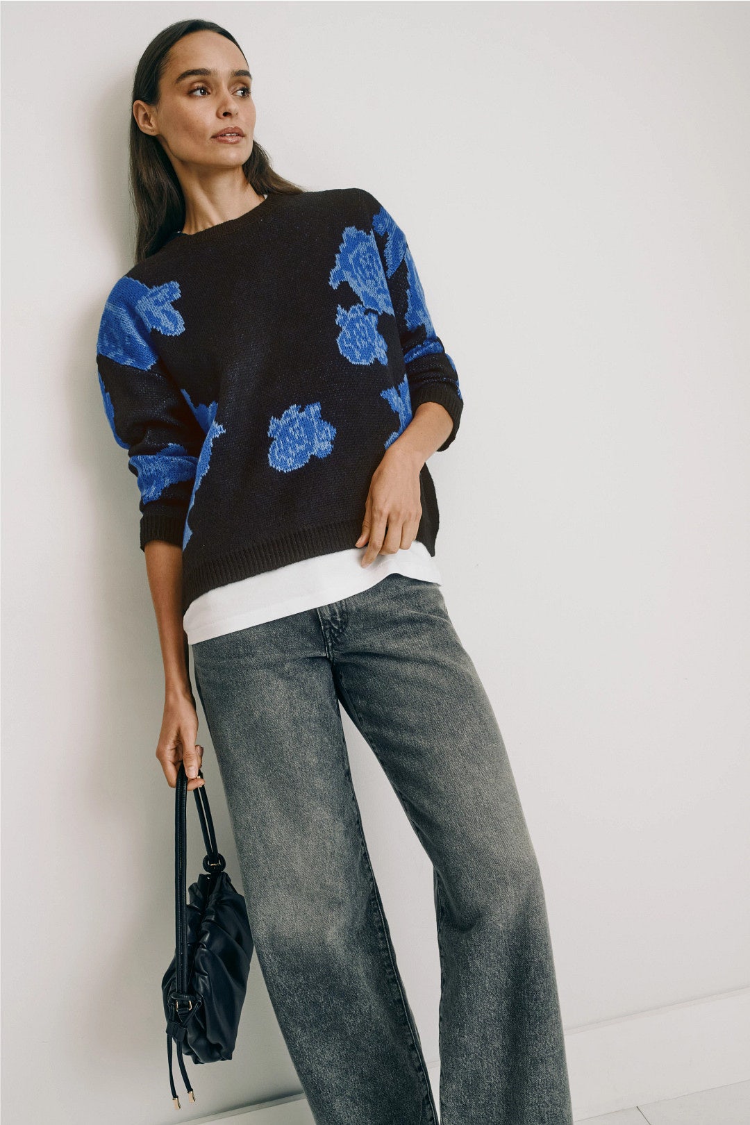 Blue Roses Pullover by Layered with Love 0