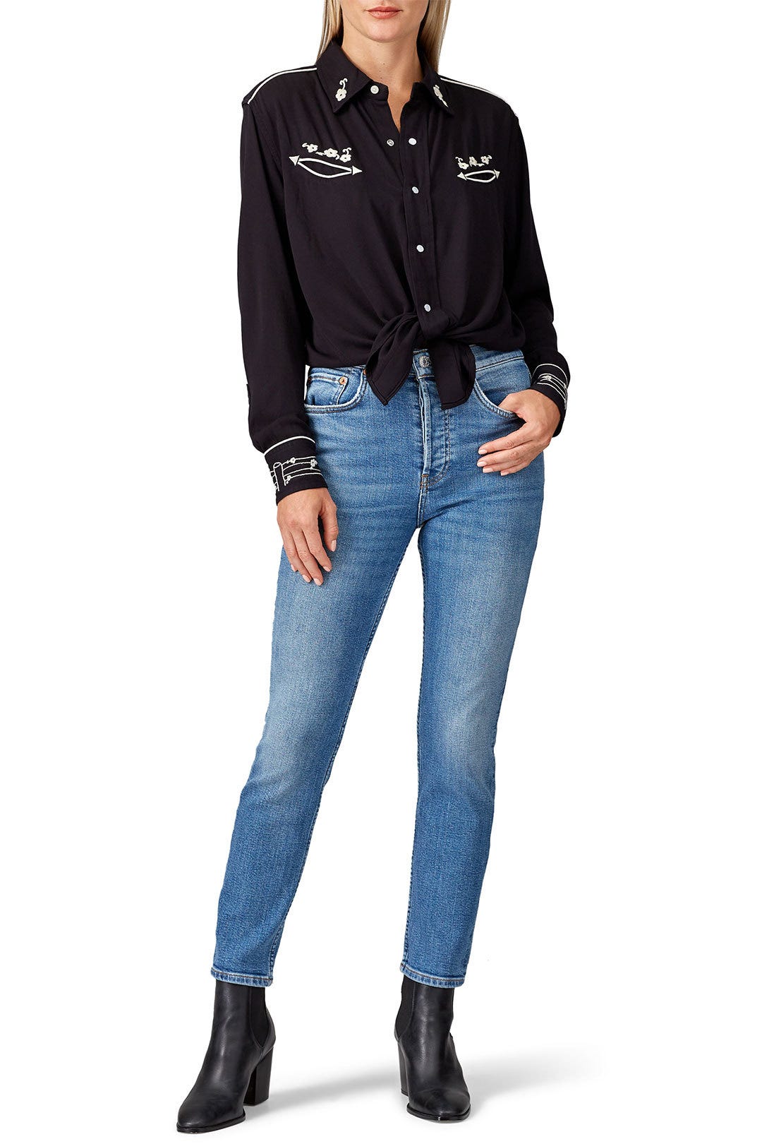 40s Western Shirt by RE/DONE 0