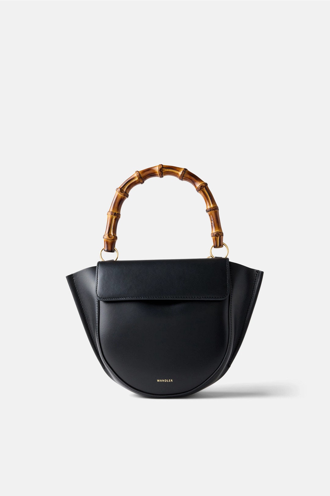 Black Hortensia Mini Bag by Wandler