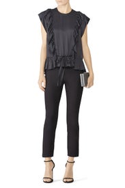 Toundra Ruffle Blouse by Zadig & Voltaire