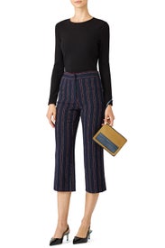 Porter Stripe Pants by Carven