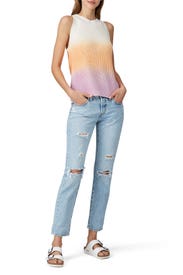 Spray Dye Sweater Tank by 525 America