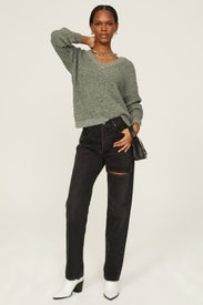 Ribbed Sweater by Hudson