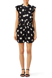 Daisy Dot Crepe Romper by kate spade new york