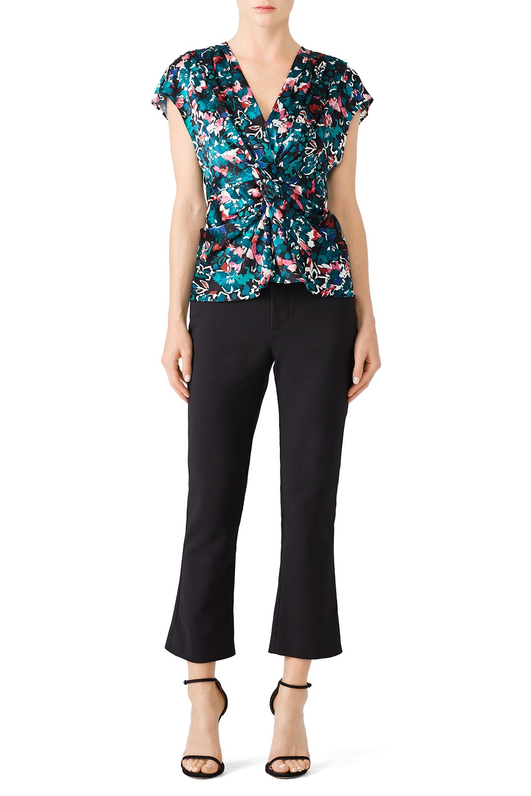 Multi Front Twist Top by Prabal Gurung 0