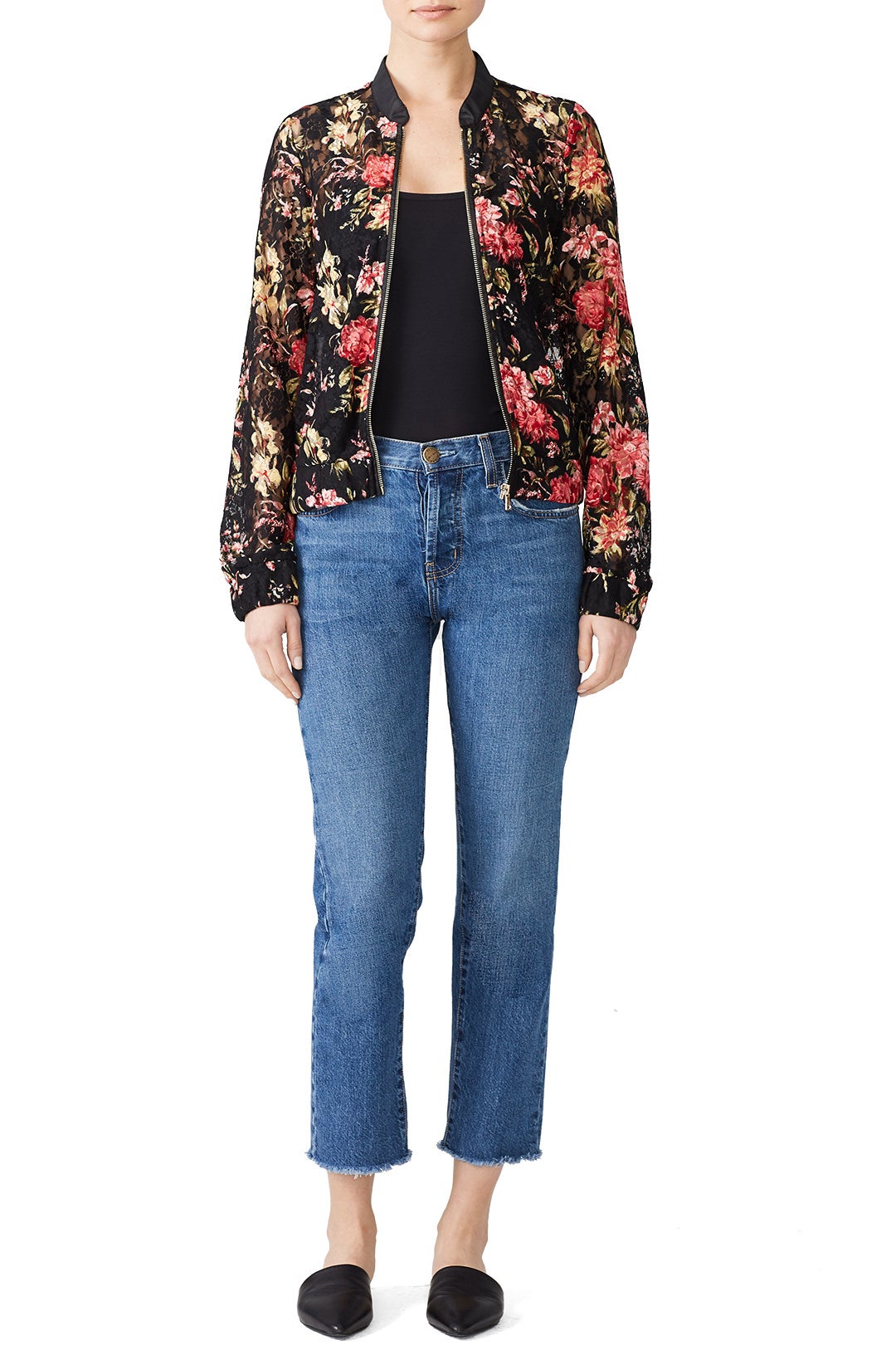 Lace Reesa Bomber Jacket by Rino & Pelle 0