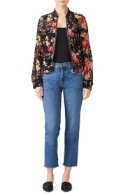 Lace Reesa Bomber Jacket by Rino & Pelle