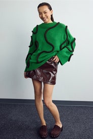 Green Leith Sweater by SIMONMILLER