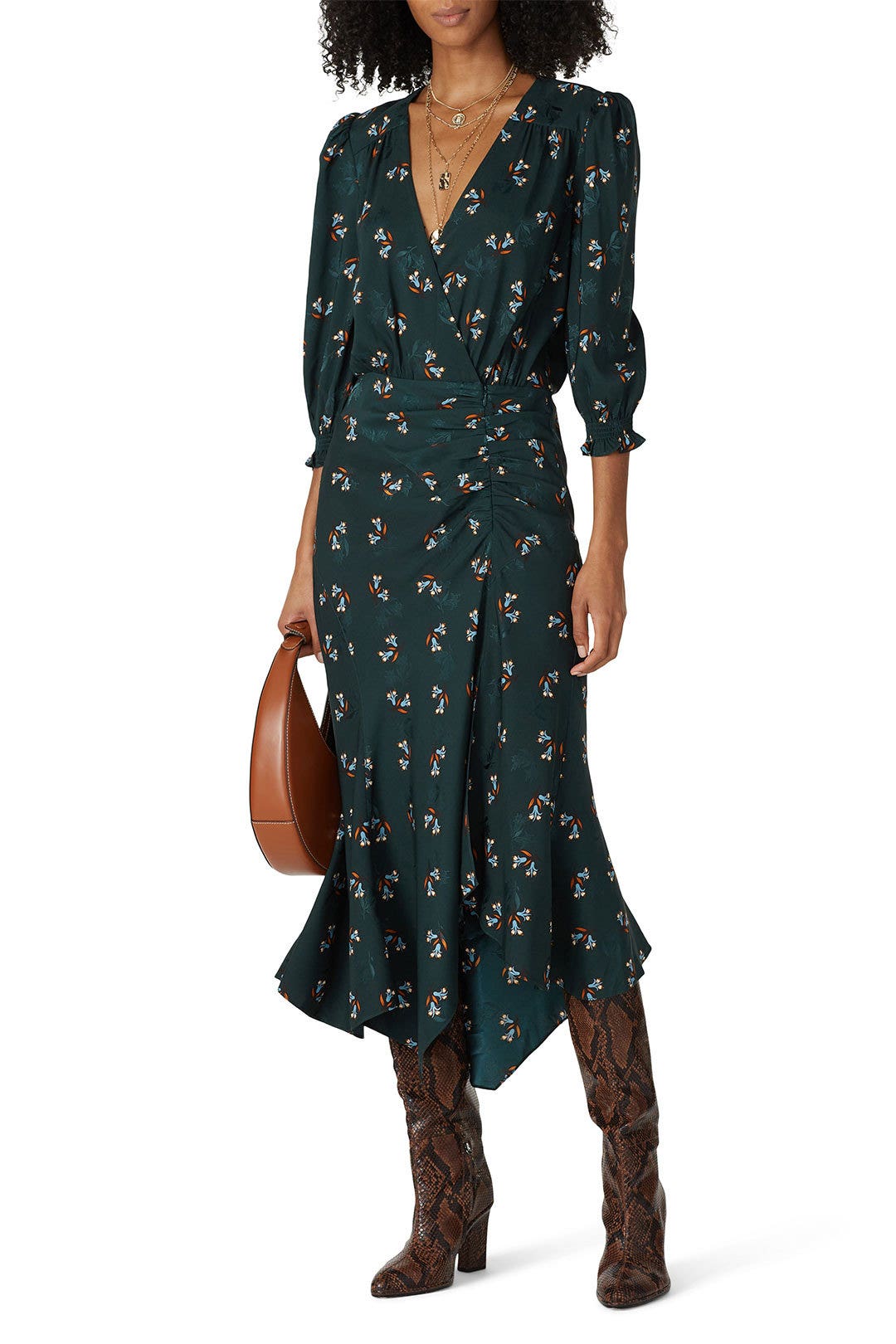 Floral Yasmeen Dress by Veronica Beard | Rent the Runway