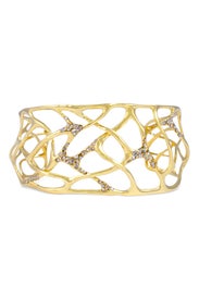Trapped in Gold Cuff by Alexis Bittar