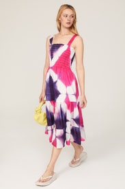 Smocked Midi Dress by Busayo x RTR