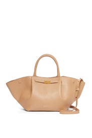 Tan Midi New York Bag by DeMellier