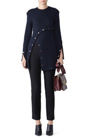 Snapped Long Sleeve Tunic by DEREK LAM