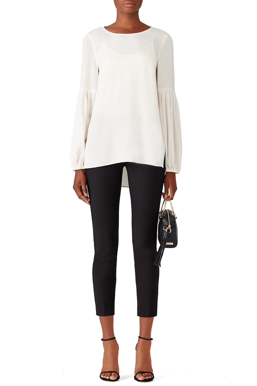 White Harriet Blouse by Elizabeth and James 0