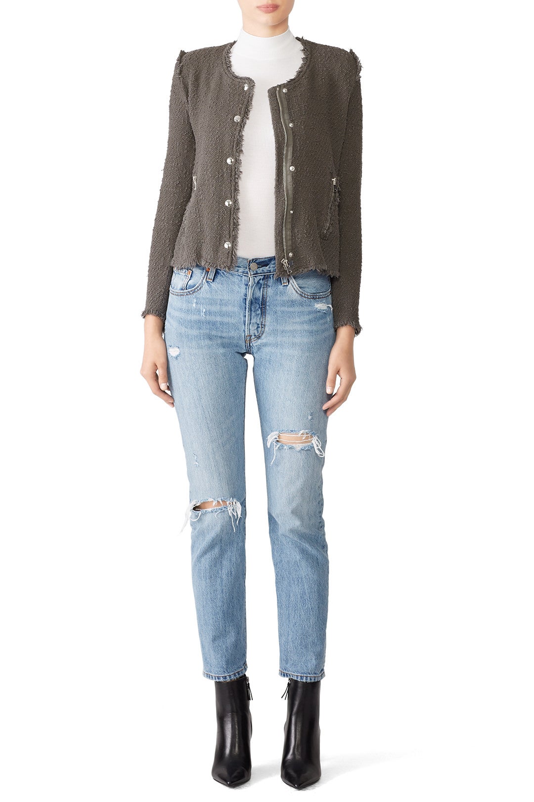 Tweed Agnette Jacket by Iro 0