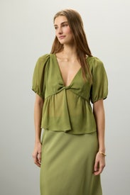 Green Sheer Top by Jason Wu x RTR