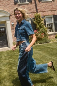 Rider Low Slung Barrel Jeans by LEE