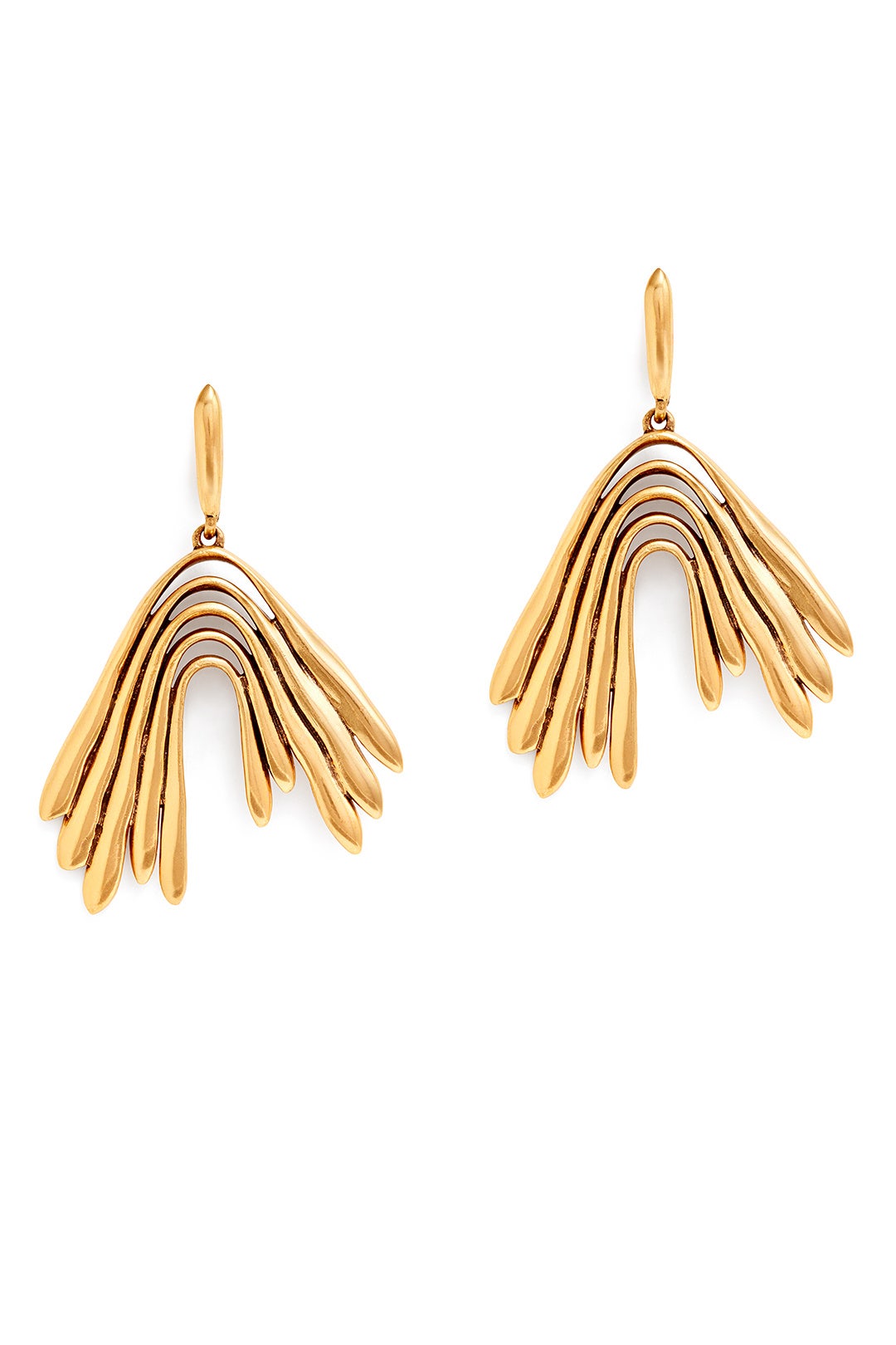 Russian Curve Earrings by Oscar de la Renta