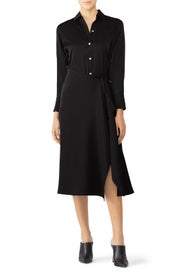 Tie Front Shirtdress by VINCE.