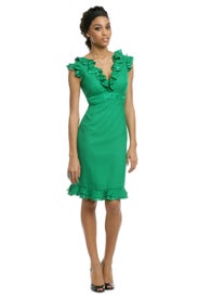 Dot Flutter Dress by Anna Sui