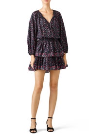 Floral Popover Dress by LoveShackFancy